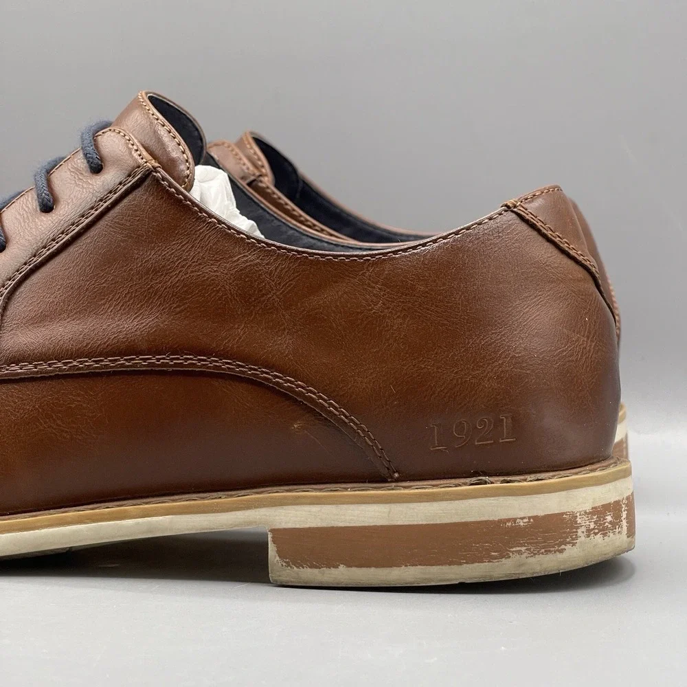 Men's Dress Shoes Size 11 Brown‎ Comfort Freeman Vance City Smart